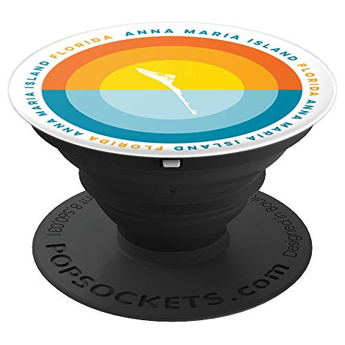 Anna Maria Island Florida Sunset PopSockets Grip and Stand for Phones and Tablets