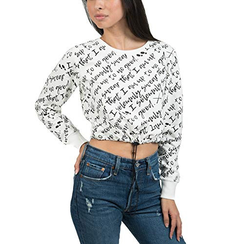 Harry Potter  I Solemnly Swear I Am Up To No Good  Juniors  Drawstring SweatshirtSmall