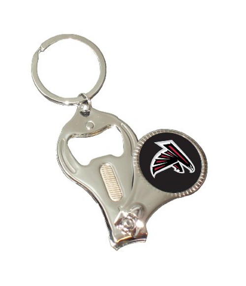 NFL Atlanta Falcons 3in1 Nailclipper Keychain NFL Atlanta Falcons 3in1 Nailclipper Keychain