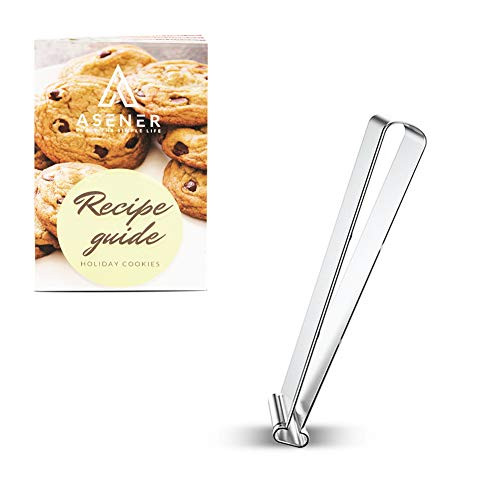 Asener Sports Theme Cookie Cutters Baseball Bat Cookie Cutter with Recipe Book