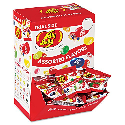 Jelly Belly 72512 Jelly Beans Assorted Flavors 80/Dispenser Box