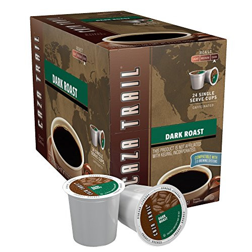 Caza Trail Coffee Dark Roast 24 Single Serve Cups