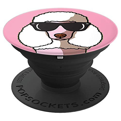 Funny Poodle Mom for Christmas Pink PopSockets Grip and Stand for Phones and Tablets Funny Poodle Mom for Christmas Pink PopSockets Grip and Stand for Phones and Tablets