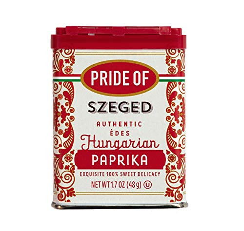 Pride Of Szeged Hungarian Sweet Paprika 1 7 oz  Tin 1Count