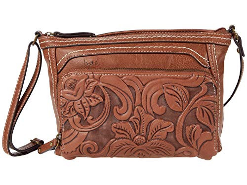 b o c  Millstone Zip Compartment Crossbody Saddle One Size