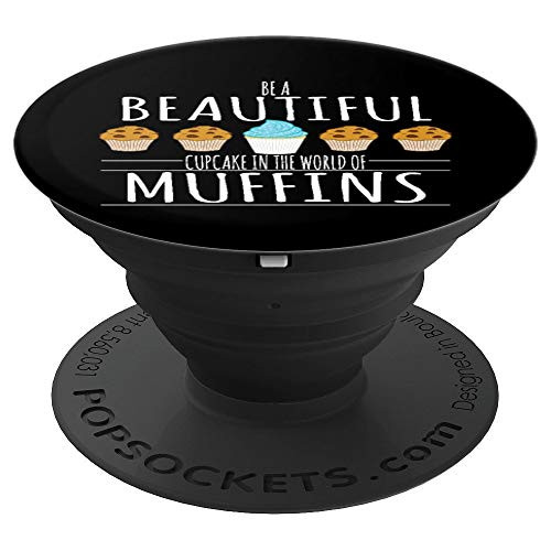 Bake Lover  Be A Beautiful Cupcake In The World Of Muffins PopSockets Grip and Stand for Phones and Tablets