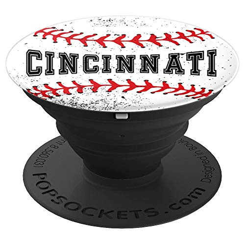Baseball Ball Graphics Sports Cincinnati PopSockets Grip and Stand for Phones and Tablets Baseball Ball Graphics Sports Cincinnati PopSockets Grip and Stand for Phones and Tablets