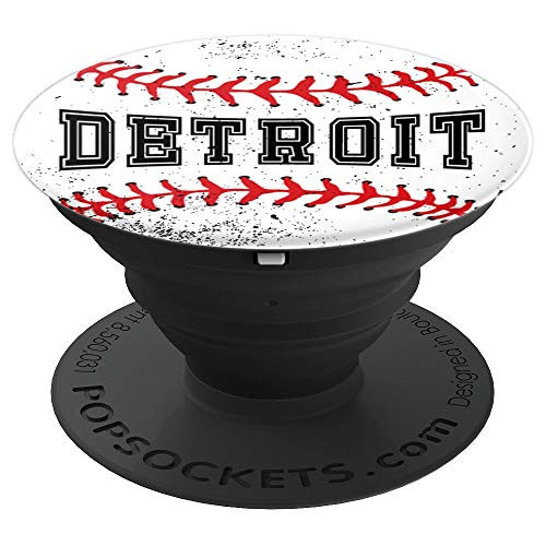 Baseball Ball Graphics Sports Detroit PopSockets Grip and Stand for Phones and Tablets Baseball Ball Graphics Sports Detroit PopSockets Grip and Stand for Phones and Tablets