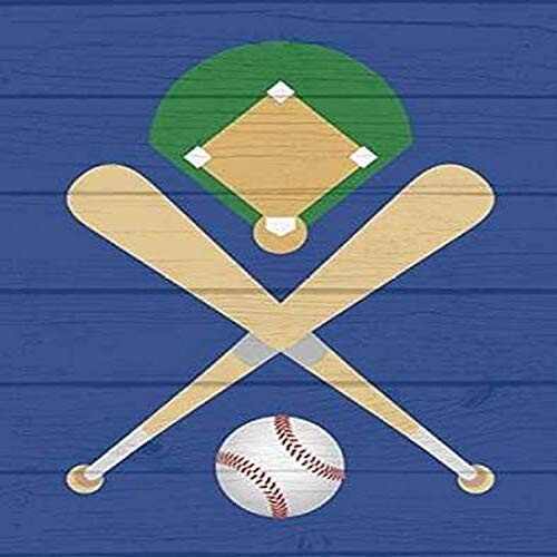 Baseball Ball Poster Print by Tamara Robinson 11 x 14
