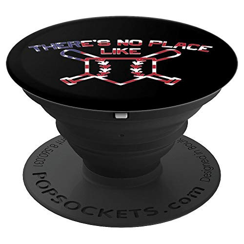 Baseball Bat Gift  Cool Saying  American Flag PopSockets Grip and Stand for Phones and Tablets