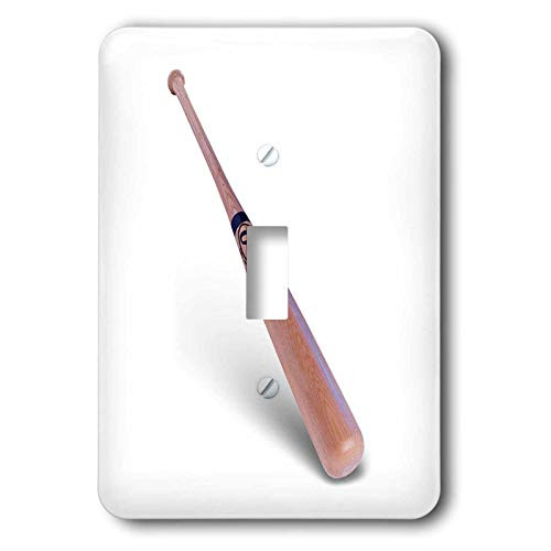 3dRose lsp13071 Baseball Bat Single Toggle Switch