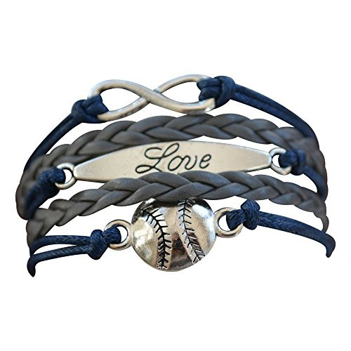 Infinity Collection Baseball Bracelet or Softball Bracelet  Baseball Jewelry for Females Perfect Baseball Gift Infinity Collection Baseball Bracelet or Softball Bracelet  Baseball Jewelry for Females Perfect Baseball Gift