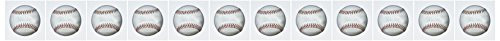 3dRose Baseball  Greeting Cards 6 x 6 inches set of 12 gc13062