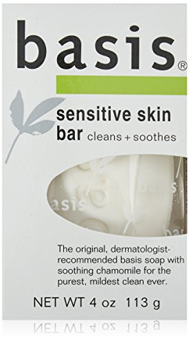 Basis Sens Skin Bar Size 4z Basis Sensitive Skin Bar Cleans  Soothes Pack of 3