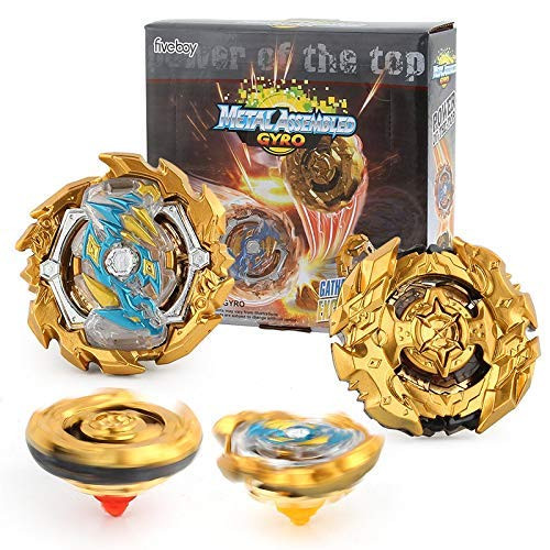 Bay Burst Battle Battling Top Avatar Attack with Launcher Set 2 in 1 Golden
