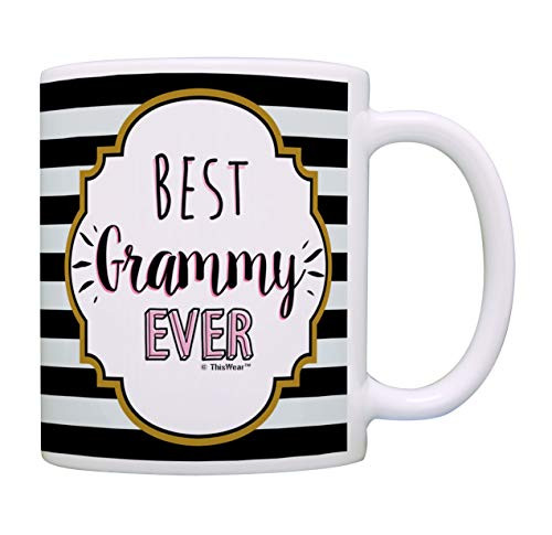 Grammy Gifts Best Grammy Ever Gifts Grandma Mug Grandmother Coffee Mug Tea Cup Multi with Stripes Grammy Gifts Best Grammy Ever Gifts Grandma Mug Grandmother Coffee Mug Tea Cup Multi with Stripes