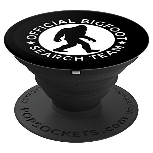 Bigfoot Search Team Sasquatch Yeti PopSockets Grip and Stand for Phones and Tablets