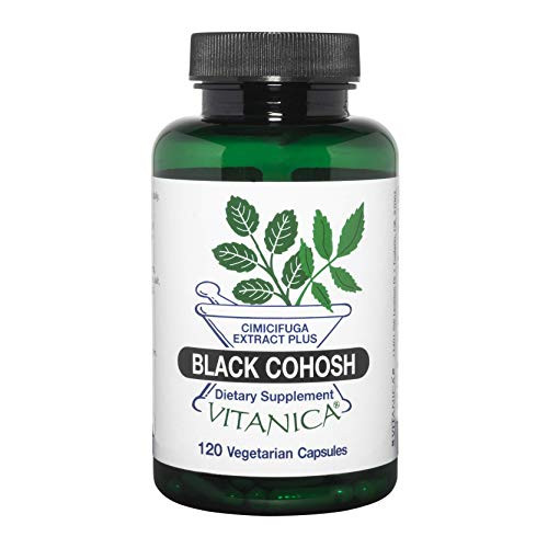 Vitanica Black Cohosh Cimicifuga Extract Plus Vegan 120 Capsules