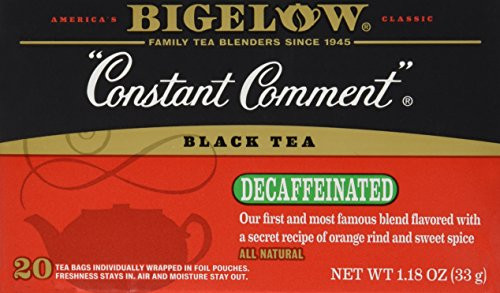 Bigelow Tea Constant Comment Decaf 20 Bags (Pack of 3) Bigelow Tea Constant Comment Decaf 20 Bags (Pack of 3)