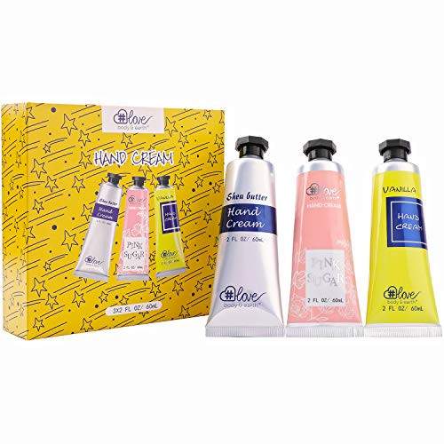 Hand Cream Gift Set Hand Lotion Set for Women Shea Butter Hand Cream for Dry and Working Hands Pack of 3 Moisturizing Travel Size Lotion Set with Natural Aloe and Vitamin E Best Gifts for Women Hand Cream Gift Set Hand Lotion Set for Women Shea Butter Hand Cream for Dry and Working Hands Pack of 3 Moisturizing Travel Size Lotion Set with Natural Aloe and Vitamin E Best Gifts for Women