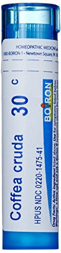 Boiron Boiron Homeopathic Medicine Coffea Cruda 30C Pellets 80 Count Tube Pack of 5