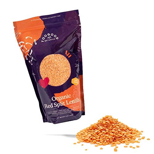 Organic Red Split Lentils nonGMO Masoor Dal Turkey 2 pounds 32 ounces
