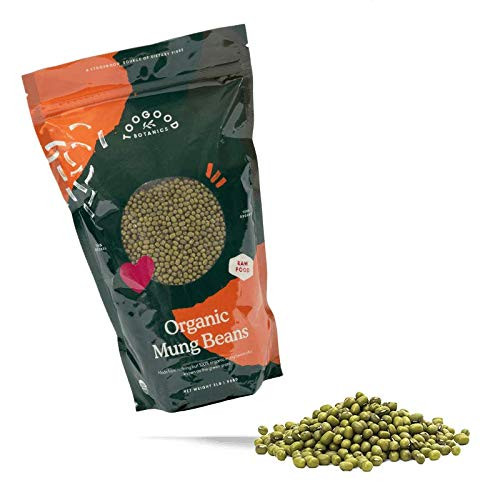 Organic Mung Beans Whole Green nonGMO 2 pounds 32 ounces