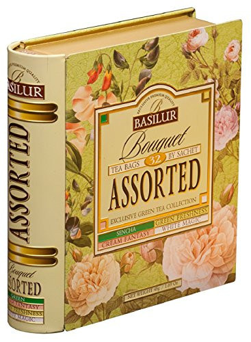 Tea Book  Basilur  Bouquet Assorted