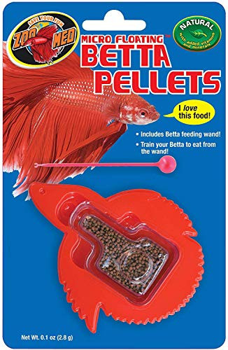 Zoo Med Micro Floating Bettas Food Pellets Set of 5
