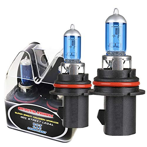 CK FORMULA Box of 2 9007 HB5 Halogen Headlight Bulbs Low and High Beam 12V 100W/80W 5000K Super White PX29t Base