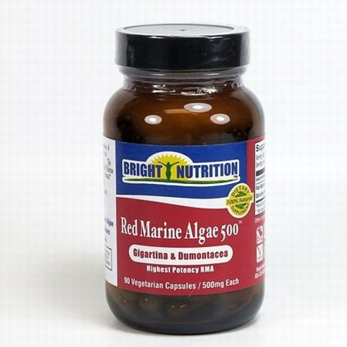 Red Marine Algae 500 Gigartina Dumontacea 90 VCaps/500mg Red Marine Algae 500 Gigartina Dumontacea 90 VCaps/500mg