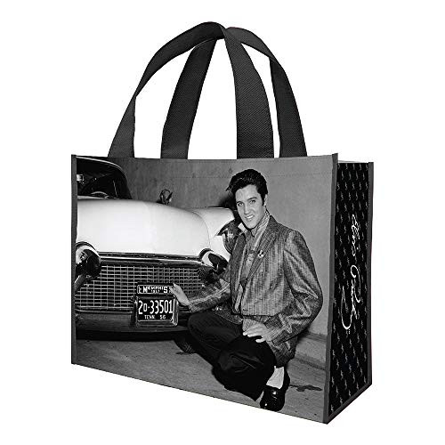 Vandor 47273 Elvis Presley Large Recycled Shopper Tote