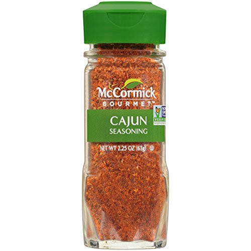 McCormick Gourmet Cajun Seasoning 2 25 oz McCormick Gourmet Cajun Seasoning 2 25 oz