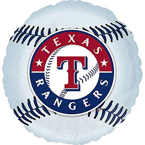 Anagram MLB Texas Rangers Baseball Team Foil Balloon 18  Multicolored