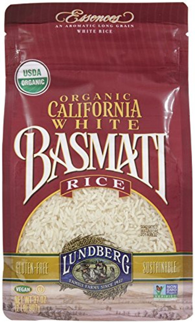 Lundberg Organic Rice White Basmati 32 oz Lundberg Organic Rice White Basmati 32 oz