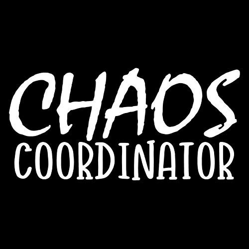 Chaos Coordinator Vinyl Decal Sticker  Cars Trucks Vans SUVs Walls Cups Laptops  5 Inch  White  KCD2677