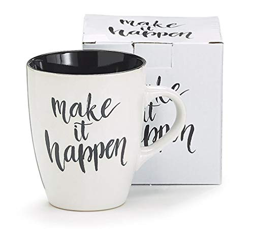 Burton and Burton 9735250 Make It Happen Coffee Mug 14 Ounce
