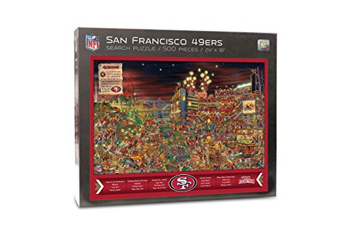 NFL San Francisco 49Ers Find Joe Journeyman 500-piece Puzzle
