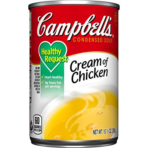 Campbell s Healthy Request Condensed Soup Cream of Chicken 10 5 oz