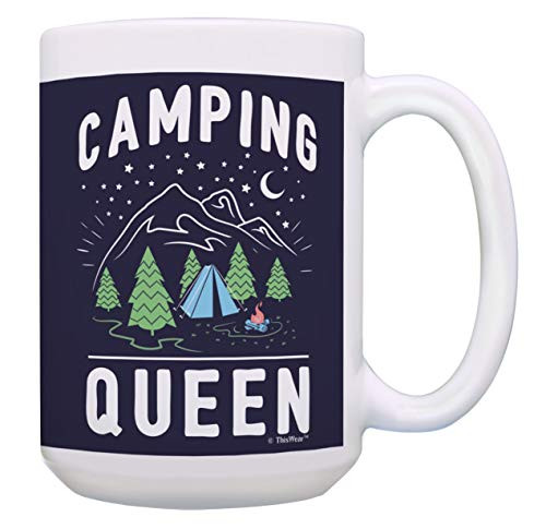 Camper Gifts for Women Camping Queen Mug Camping Coffee Cup Camp Cup 15oz Coffee Mug Tea Cup Multi Camper Gifts for Women Camping Queen Mug Camping Coffee Cup Camp Cup 15oz Coffee Mug Tea Cup Multi