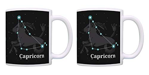 Capricorn Gift Set Constellation Zodiac Mugs Capricorn Goat 2 Pack Gift Coffee Mugs Tea Cups Multi Capricorn Gift Set Constellation Zodiac Mugs Capricorn Goat 2 Pack Gift Coffee Mugs Tea Cups Multi