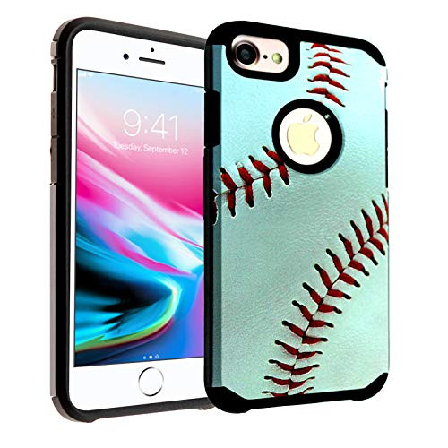 iPhone 6S 7 8 CASEMPIRE Baseball Hybrid Case Shock Proof Never Fade Slim Fit Cover for iPhone 6S 7 8 Baseball
