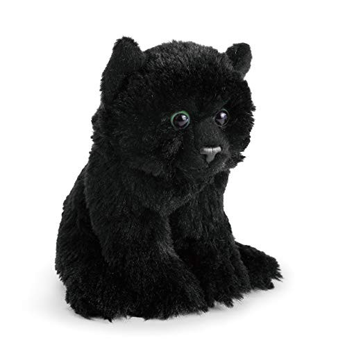 DEMDACO Cat Beanbag Midnight Black 6 inch Polyester Fabric Plush Stuffed Animal Toy DEMDACO Cat Beanbag Midnight Black 6 inch Polyester Fabric Plush Stuffed Animal Toy