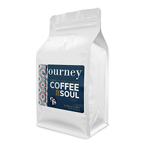 CFS Coffee for the Soul Journey 100 arabica Colombian Single Origin Specialty Medium Roast WHOLE BEAN 16 OZ CFS Coffee for the Soul Journey 100 arabica Colombian Single Origin Specialty Medium Roast WHOLE BEAN 16 OZ