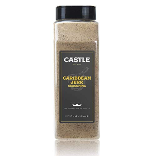 Castle Foods  CARIBBEAN JERK SEASONING 18 oz Premium Restaurant Quality