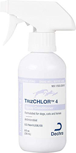 Dechra TrizCHLOR 4 Spray Conditioner for Dogs Cats  Horses 8oz