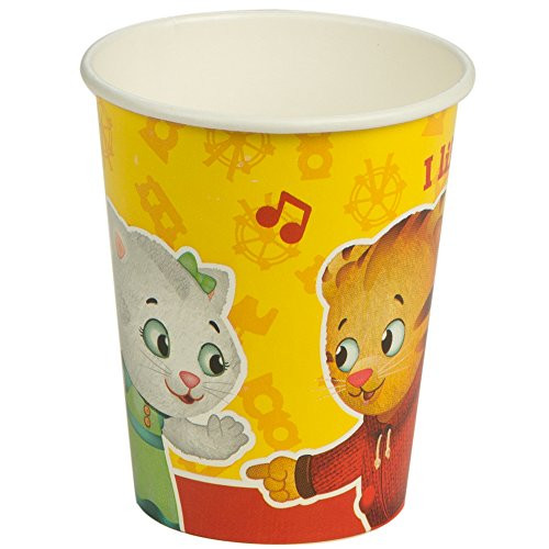 BirthdayExpress Daniel Tiger Party Supplies 9 oz Paper Cups for 8 Guests BirthdayExpress Daniel Tiger Party Supplies 9 oz Paper Cups for 8 Guests