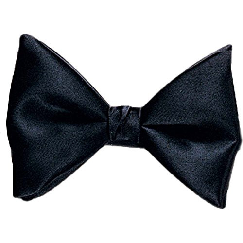 Rubie s Costume Co  Black Satin Bowtie Clip Costume Standard Multicolor