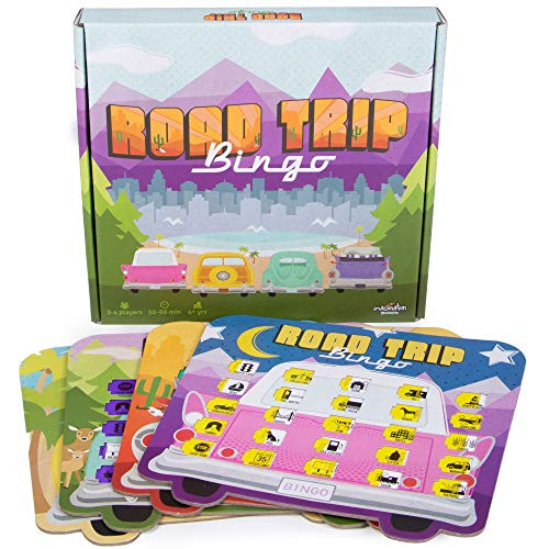Road Trip Bingo Road Trip Travelling Bingo Game for Families and Kids on Road Trips and Vacations 4 Compact Bingo Boards for Easy Travel Road Trip Bingo Road Trip Travelling Bingo Game for Families and Kids on Road Trips and Vacations 4 Compact Bingo Boards for Easy Travel
