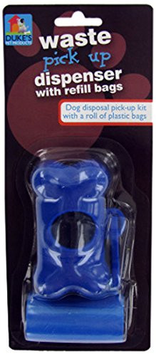 Kole KIDI030 Dog Waste Bag Dispenser with Refill Bags One Size